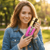 Personalized Pink Gold Temp Bottle