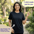 Personalized Womens T-Shirt - Black