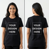 Personalized Womens T-Shirt - Black