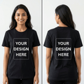 Personalized Womens T-Shirt - Black