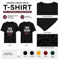 Personalized Womens T-Shirt - Black