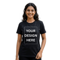 Personalized Womens T-Shirt - Black