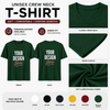 Personalized Womens T-Shirt - Bottle Green