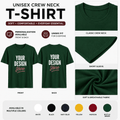 Personalized Womens T-Shirt - Bottle Green