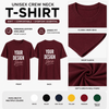 Personalized Womens T-Shirt - Maroon