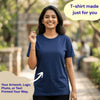 Personalized Womens T-Shirt - Navy Blue