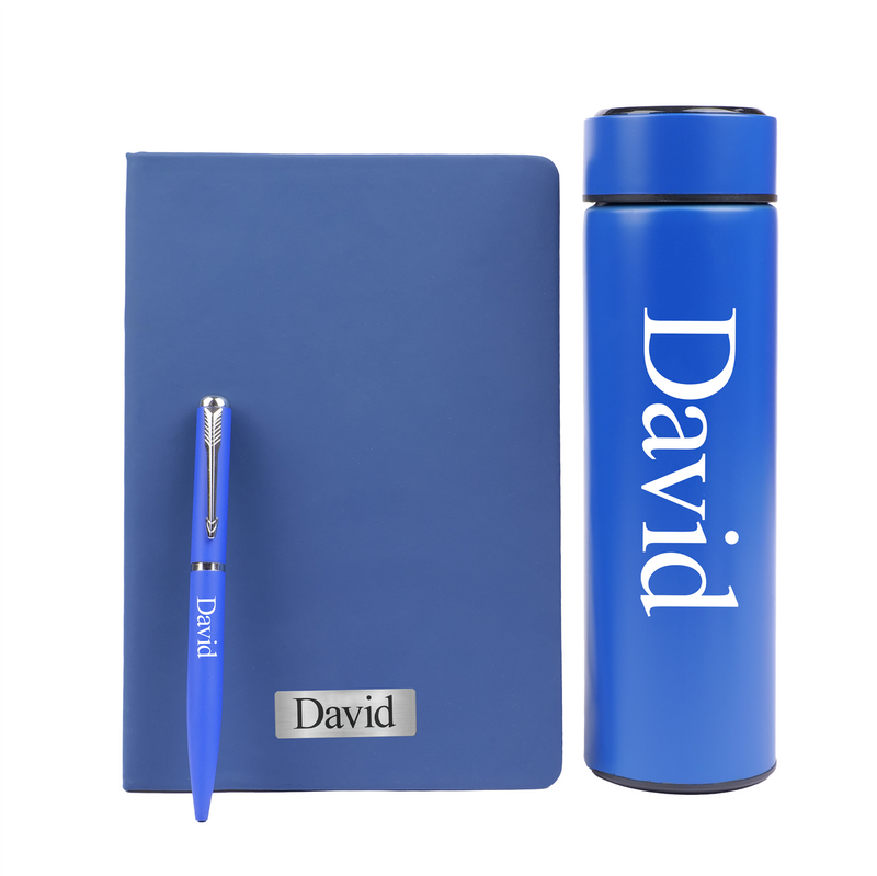 Personalized Bottle Diary Pen Corporate Gift Set