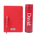 Personalized Bottle Diary Pen Corporate Gift Set