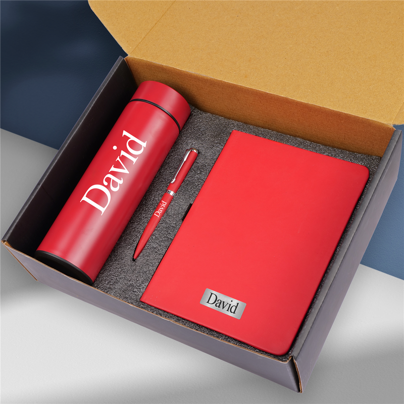Personalized Bottle Diary Pen Corporate Gift Set