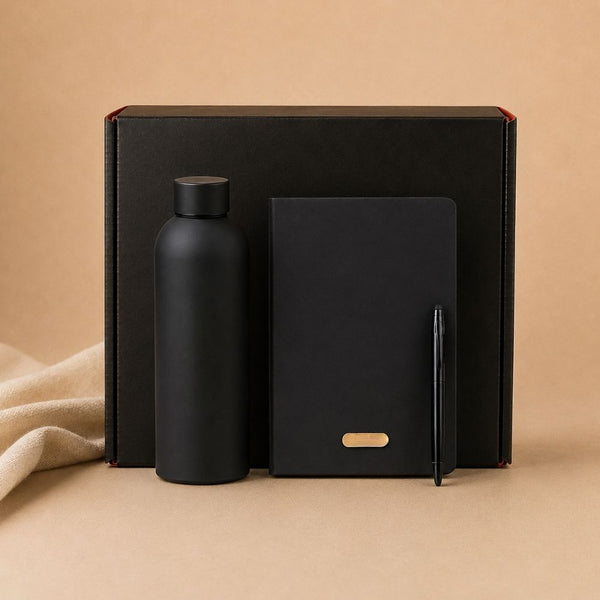 Personalized Diary Bottle Pen Corporate Gift Set