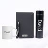 Personalized Diary, Pen, Bottle and Coffee Mug Corporate Gift Set