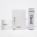 Personalized Diary, Pen, Bottle and Coffee Mug Corporate Gift Set