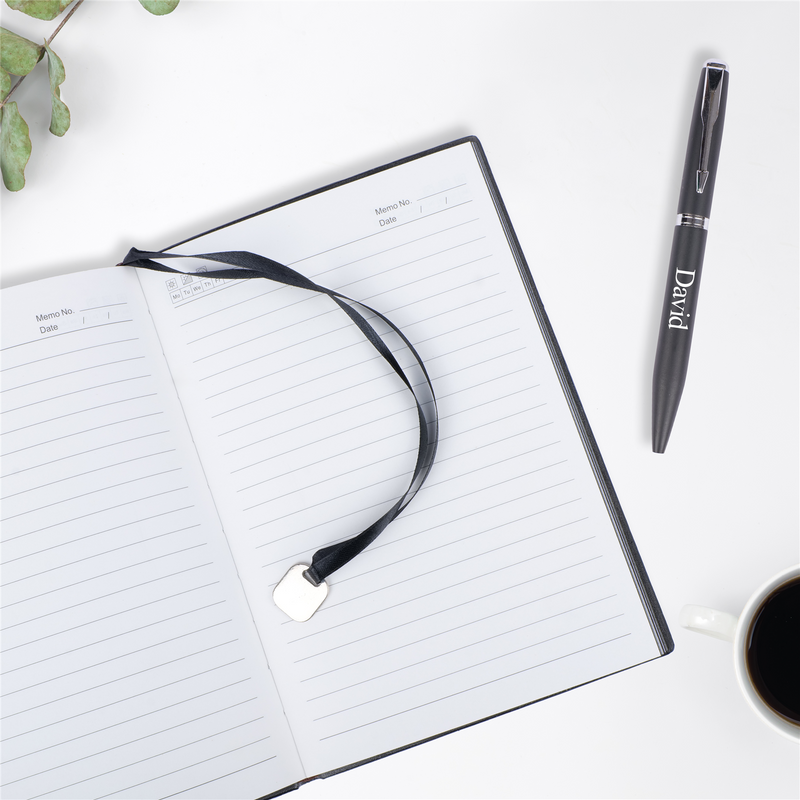 Personalized Diary Pen Bottle Corporate Gift Set
