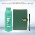 Personalized Diary Pen Bottle Corporate Gift Set