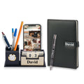 Personalized Diary, Pen Holder and Pen Corporate Gift Set