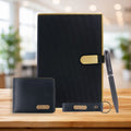Personalized Diary, Pen, Keychain and Men Wallet Set