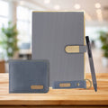 Personalized Diary, Pen, Keychain and Men Wallet Set