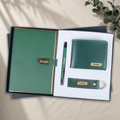 Personalized Diary, Pen, Keychain and Men Wallet Set