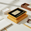 Personalized Gold Box Pen and Card Holder Set
