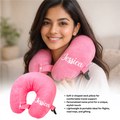 Personalized Luxury Travel Gift Set (Hat, Bottle, Passport Cover, Eyemask & Pillow)