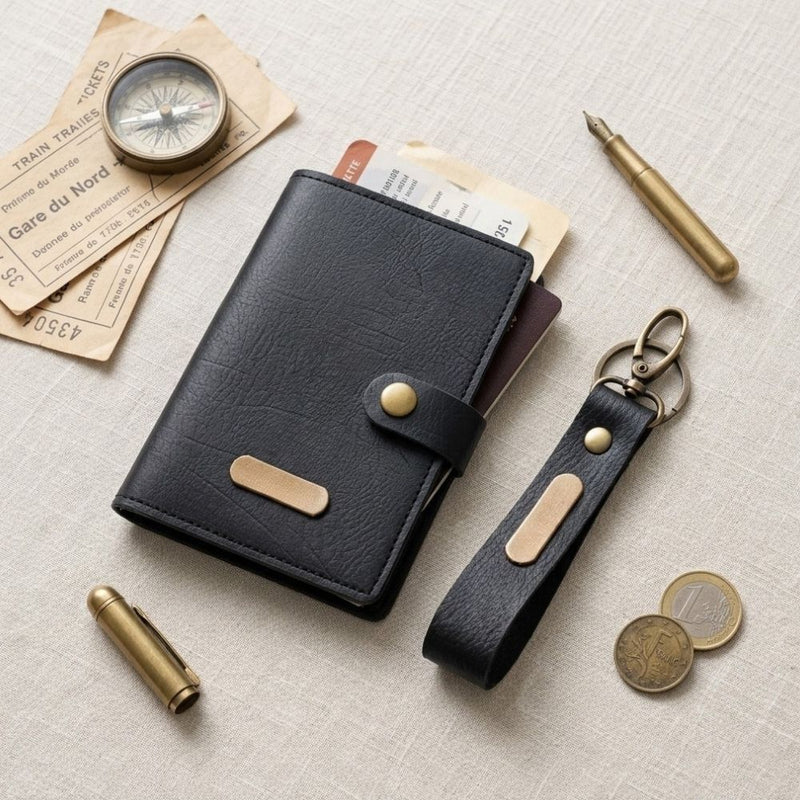 Personalized Passport Cover and Keychain