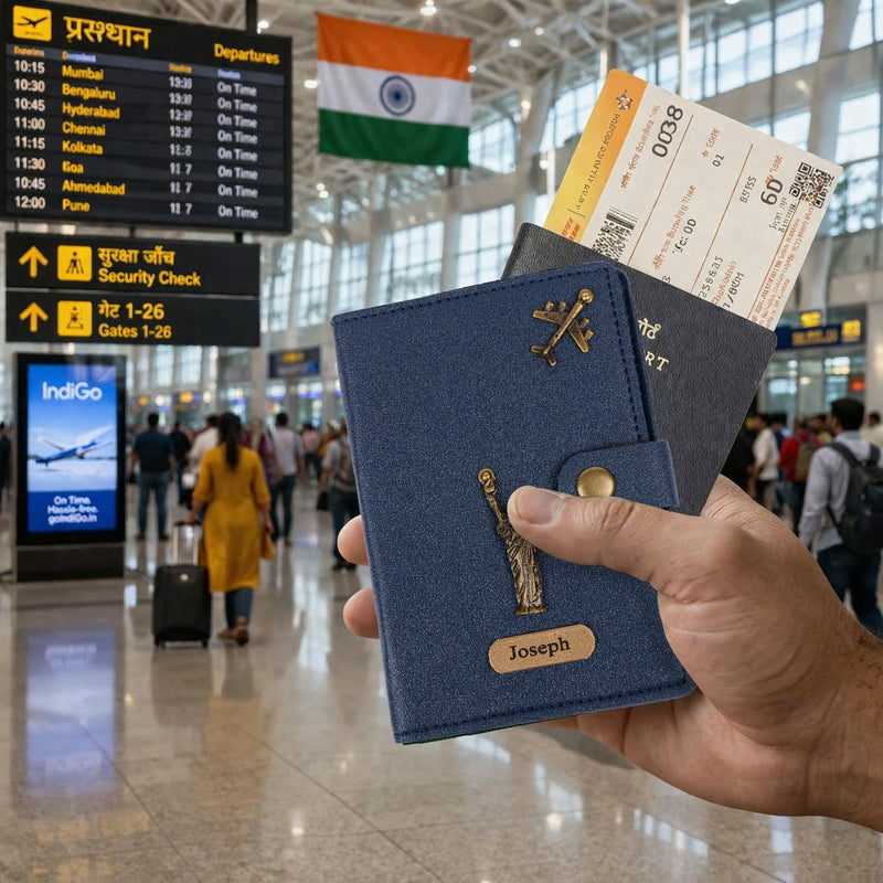 Personalized Passport Cover and Keychain
