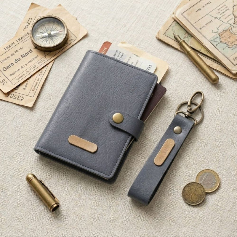 Personalized Passport Cover and Keychain