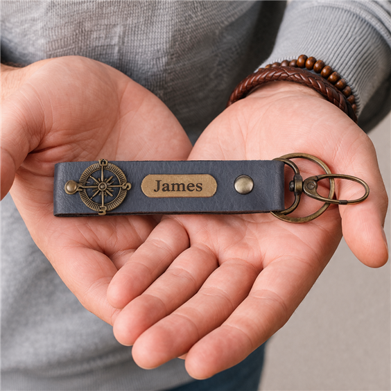 Personalized Passport Cover and Keychain