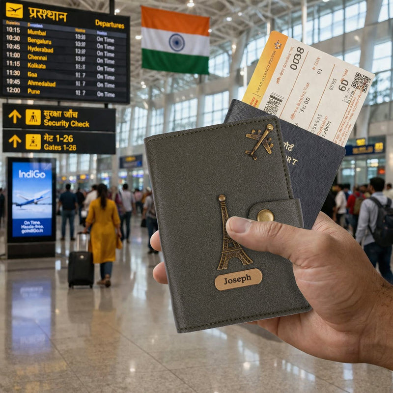 Personalized Passport Cover and Keychain