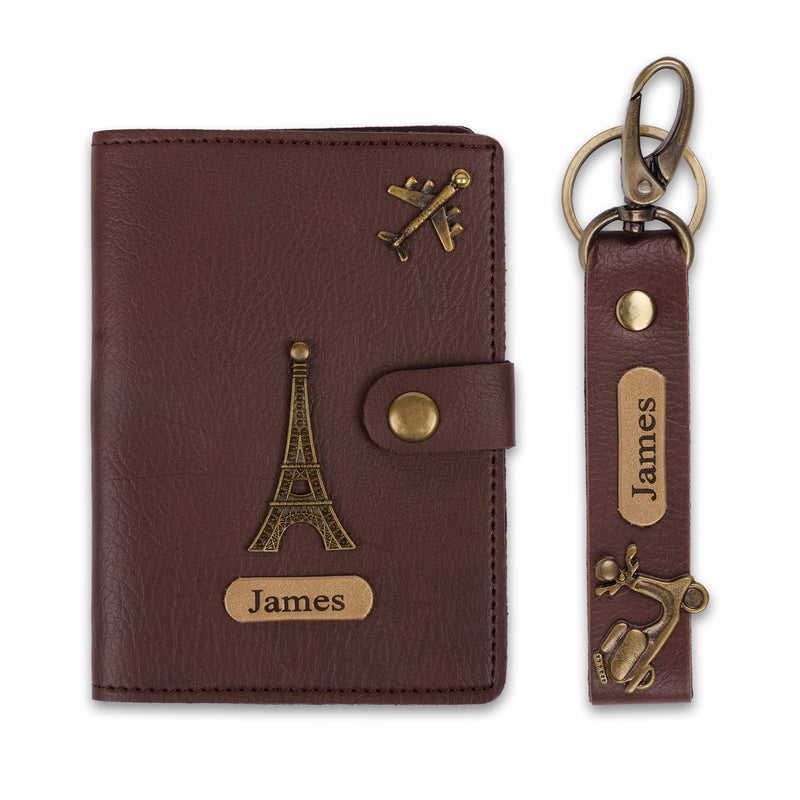 Personalized Passport Cover and Keychain