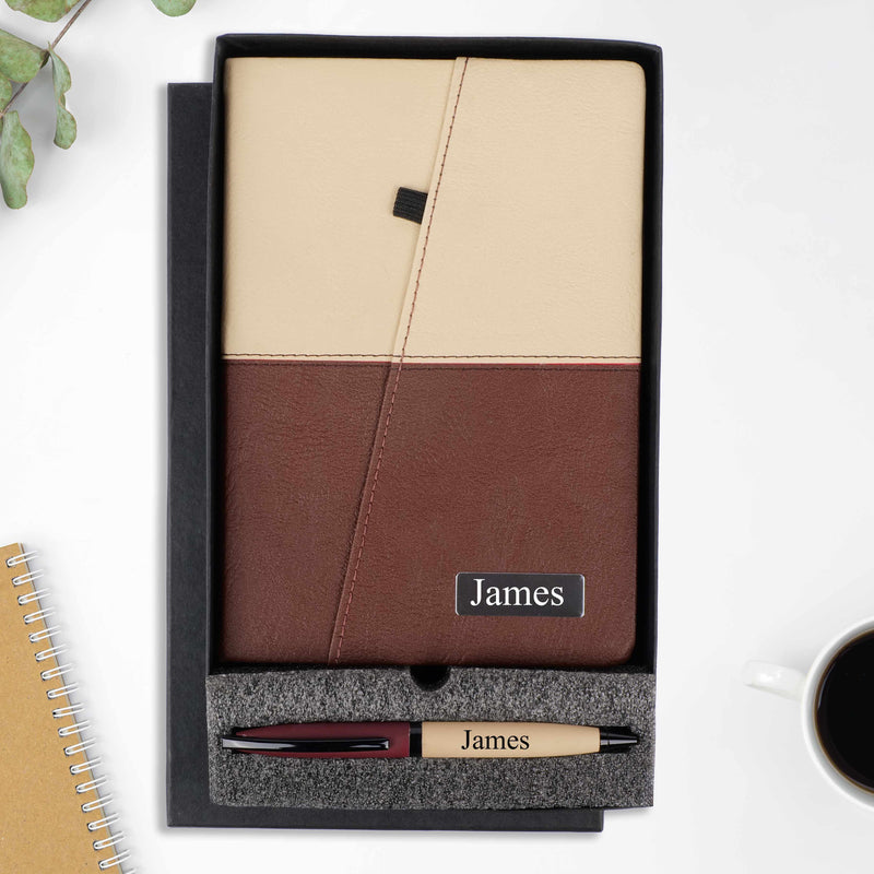 Personalized Pen and Diary Box Corporate Gift Set