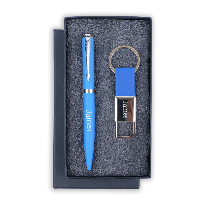 Personalized Pen Keychain Combo