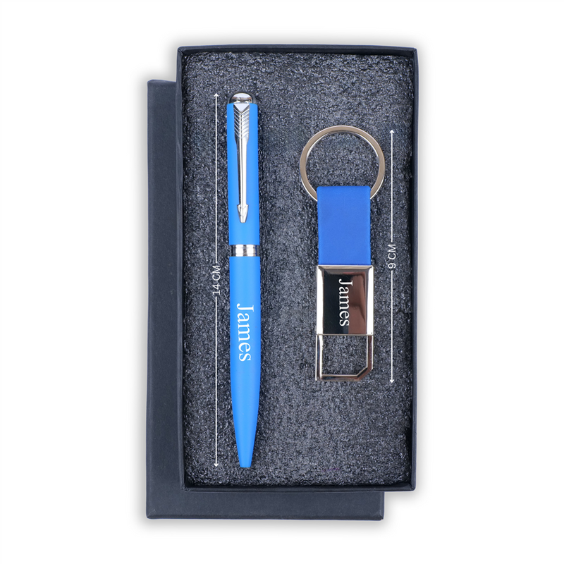 Personalized Pen Keychain Combo