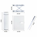 Personalized Set of 4-in-1 Diary, Pen, Bottle and Laptop Stand