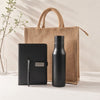 Personalized Set of 4-in-1 Tote Bag, Dairy, Pen and Bottle
