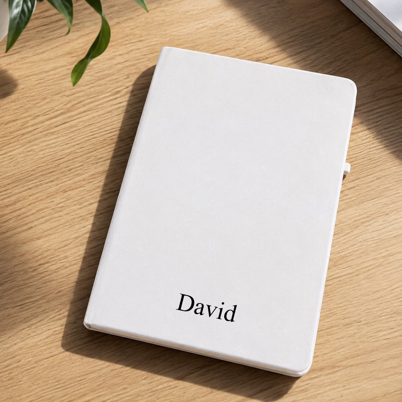 Personalized Set of 5-in-1 Diary, Bottle, Keychain, Pen and Tumbler
