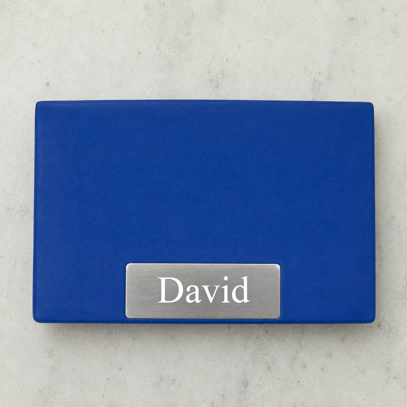 Personalized Set of 5-in-1 Diary, Pen, Bottle, Card Holder and Keychain