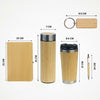 Personalized Set of 5-in-1 Diary, Tumbler, Pen, Keychain and Bottle