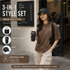 Personalized Tote Bag, Cap and Coffee Tumbler Gift Set