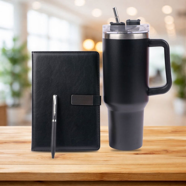 Personalized Tumbler Diary Pen Corporate Gift Set