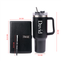 Personalized Tumbler Diary Pen Corporate Gift Set
