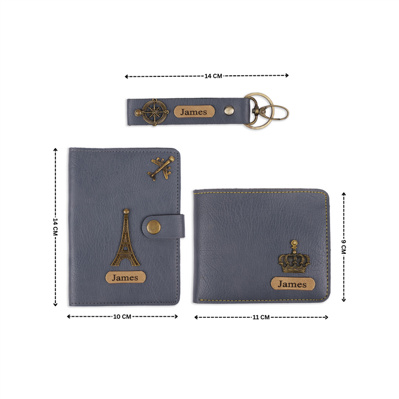 Personalized Wallet, Keychain and Passport Cover