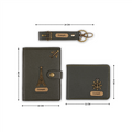 Personalized Wallet, Keychain and Passport Cover