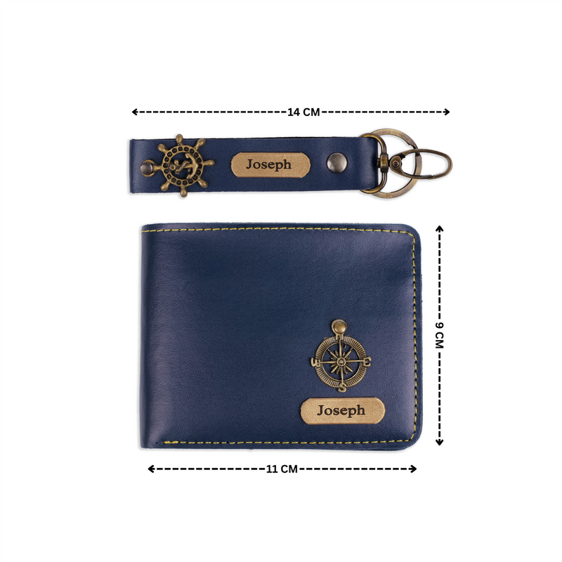 Personalized Wallet Keychain