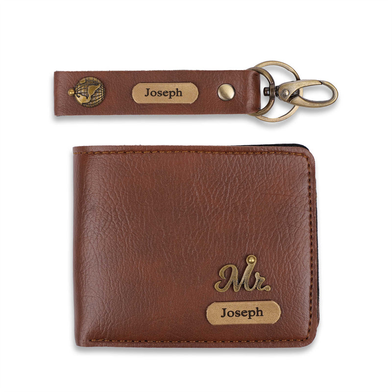 Personalized Wallet Keychain