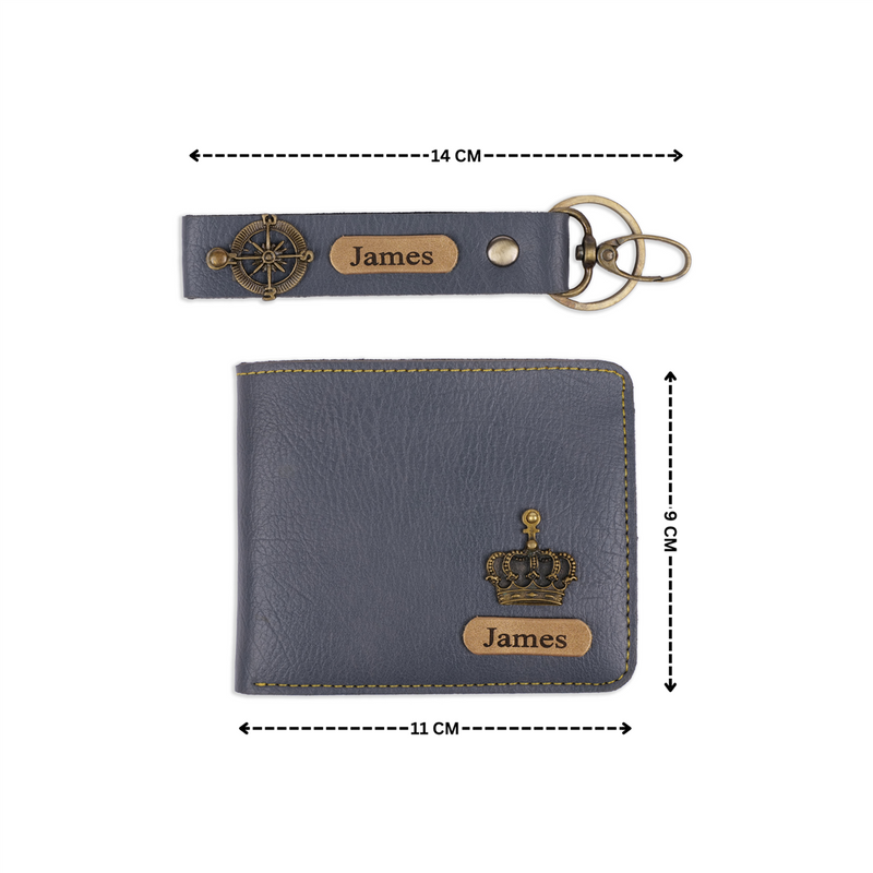Personalized Wallet Keychain