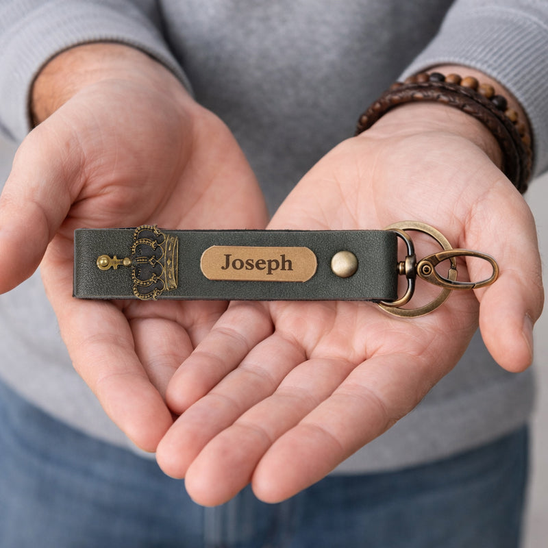 Personalized Wallet Keychain