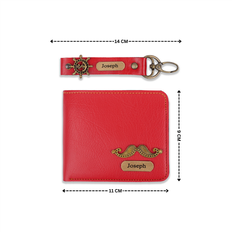 Personalized Wallet Keychain